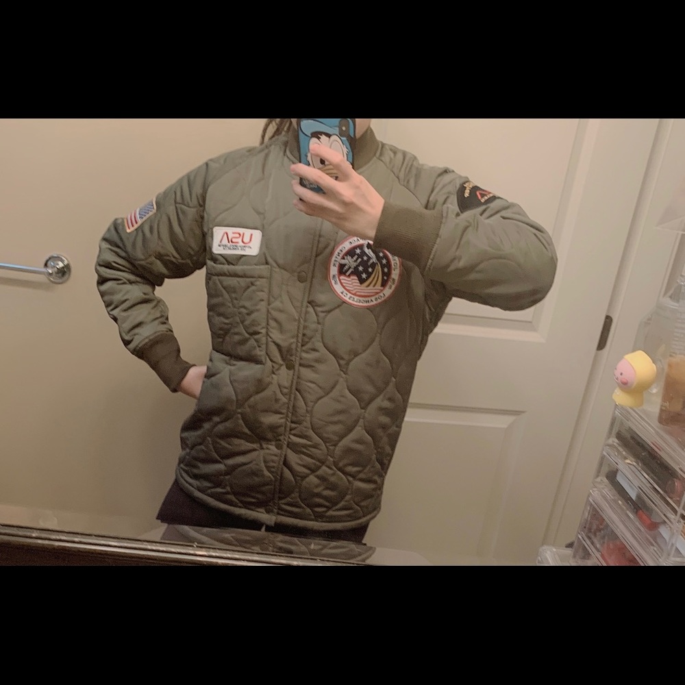 Joyrich Pilot Khaki Bomber Jacket